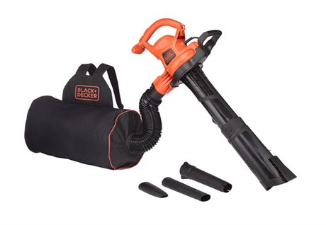 Black & Decker Corded 3-in-1 Vacpack(TM) Leaf Blower/Vacuum/Mulcher - 12 A