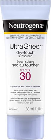 Neutrogena Sunscreen Lotion SPF 30, Ultra Sheer Dry-Touch Sun Cream