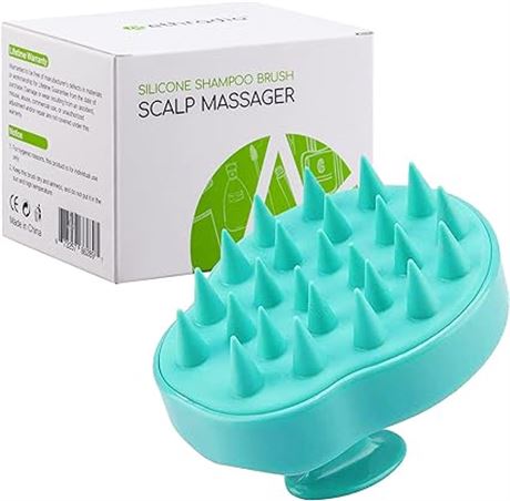 Ethradia Scalp Massager, Hair Shower Brush, Siliscrub Shampoo Brush, Hair Scalp