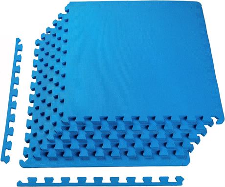 24 Square Feet BalanceFrom Puzzle Exercise Mat with EVA Foam Interlocking Tiles