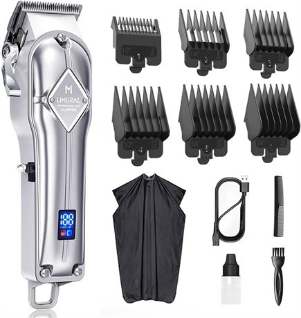 Limural PRO Hair Clippers for Men - Professional Barber Clippers for Hair