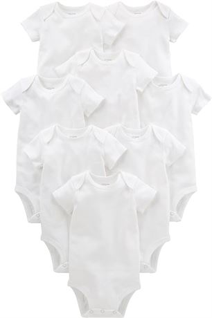 0-3Months Simple Joys by Carter's Baby 8-Pack Short-Sleeve Bodysuit