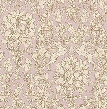 NuWallpaper NUS4479: Blush Enchanted Peel & Stick Wallpaper
