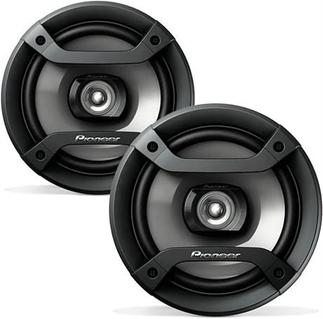 PIONEER TS-F1634R, 2-Way Coaxial Car Audio Speakers Enhanced Bass Response