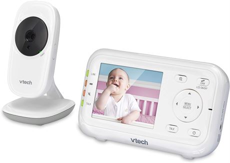 VTech VM3252 Baby Monitor, Video Baby Monitor With 2.8" LCD Screen