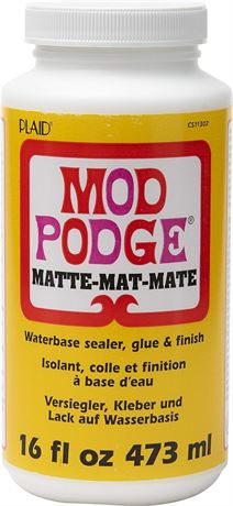 Mod Podge Waterbase Sealer, Glue and Finish (16-Ounce), CS11302