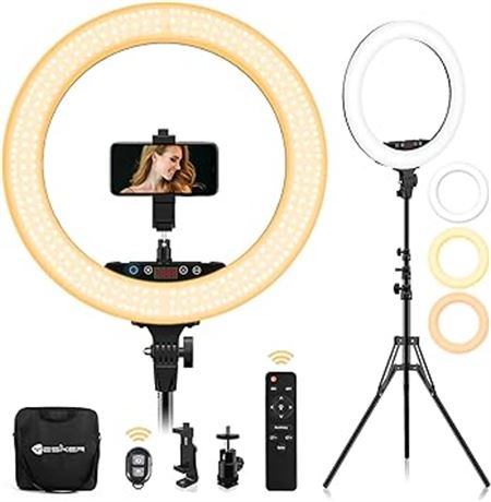 Yesker Advanced 18-inch LED Ringlight Support Manual