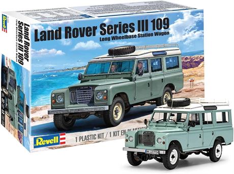 Revell 85-4498 Land Rover Series III 109 1:24 Scale 184 Piece Skill Level 5