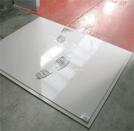 24"W x 36" L (30Sheets x 2 Pk) Sticky Floor Protection Room Mats, White