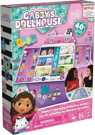 Gabby’s Dollhouse, Charming Collection Game Board Game for Kids