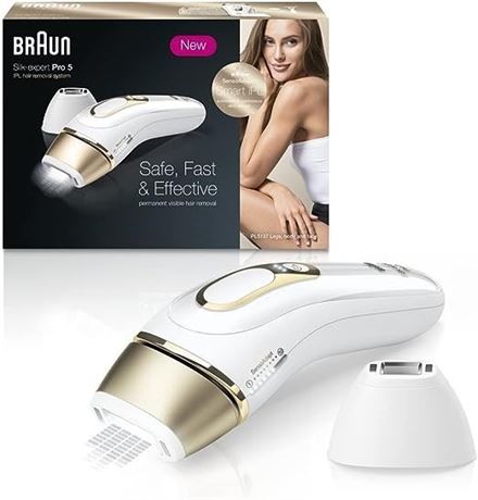 Braun IPL Hair Removal for Women and Men, Silk Expert Pro 5