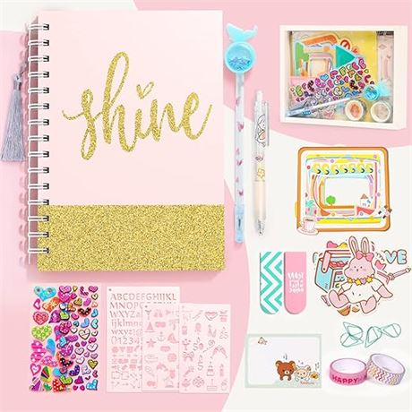 DIY Journaling Set Gifts for Girls Personalized Diary For Tweens & Teens Journal