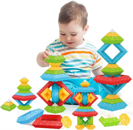Montessori Toys for 2-4 Year Old Boys Girls Toddlers Preschool Learning