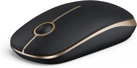 Wireless Mouse, Vssoplor 2.4G Slim Portable Computer Mice with Nano Receiver