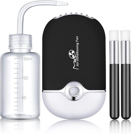Fawyteng 4 Pieces Eyelash Extension Cleaning kit, USB Mini Fan Lash Dryer, Lash