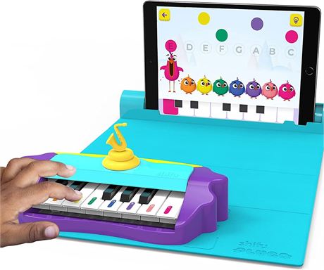 Plugo Tunes by PlayShifu - Piano Learning Kit Musical STEAM Toy for Ages 5-10