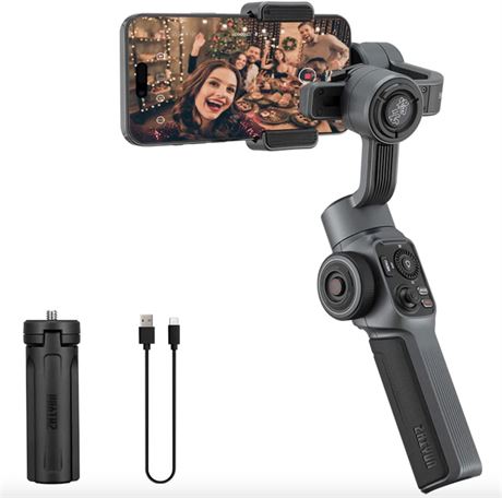 Zhiyun Smooth 5 Combo Gimbal Stabilizer, 3-Axis Handheld Smartphone Gimbal