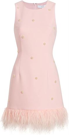 US 6 LIKELY Women's Aries Dress, Rose Shadow