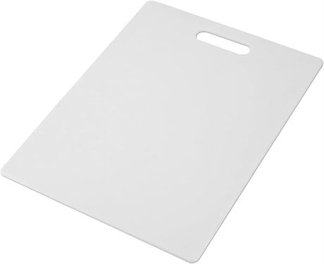 Farberware Large Cutting Board,11-inch by 14-inch,White