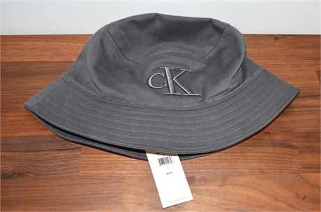 Calvin Klein CK Bucket Hatt One Size 100% cotton Monogram Logo Twill