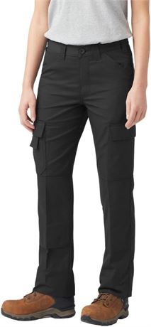 US 8 Dickies Women's Everyday Flex Cargo Pants, Black