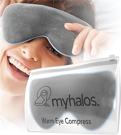 Microwave Activated Moist Heat Eye Compress for Dry Eyes and Stye