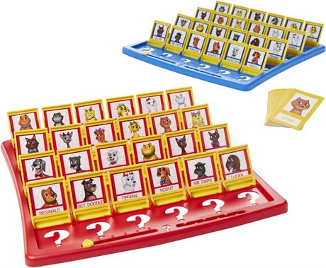 Hasbro Guess Who? Board Game with People and Pets, The Original Guessing Game