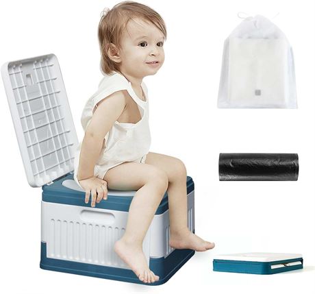 GOMETRS Portable Folding Potty Training Toilet Seat for Toddler Kids
