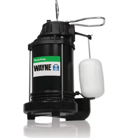 Wayne 1/2-HP 120-Volt Cast Iron Submersible Sump Pump