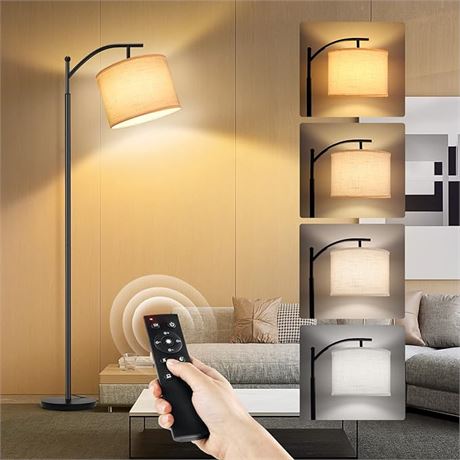 OUTON LED Floor Lamp with Remote Control, Dimmable