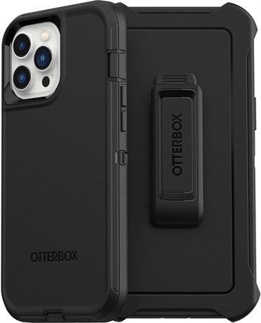 OtterBox iPhone 13 Pro Max & iPhone 12 Pro Max Defender Series Case - BLACK