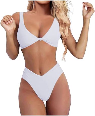 MED - LRG Swim Suits for Women 2024 Sexy Tummy Control Push Up Swimsuits Modest