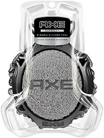 Axe Detailer 2-Sided Shower Tool, Colors May Vary 1 ea ( Pack of 3)