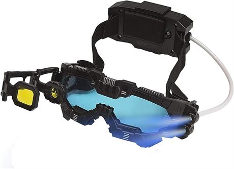 Spy X - Night Mission Goggles - LED Light Beams + Flip Out Scope