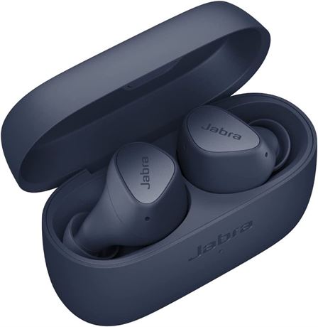 Jabra Elite 4 True Wireless Earbuds - Active Noise Cancelling Headphones Navy