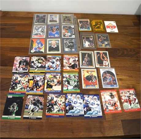 Assortment of vintage Sports cards