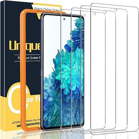 [4 Pack] UniqueMe Screen Protector for Samsung Galaxy S20 FE/S20 Fan Edition