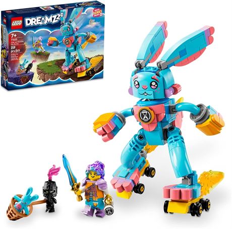 LEGO DREAMZzz Izzie and Bunchu The Bunny Building Toy Set