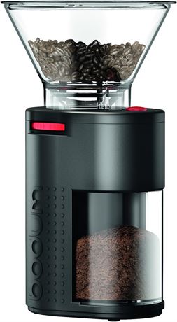 Bodum 11750-01US Bistro Coffee Grinder, One Size, Black