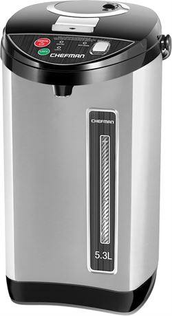 Chefman Electric Hot Water Pot Urn w/ Auto & Manual Dispense Buttons