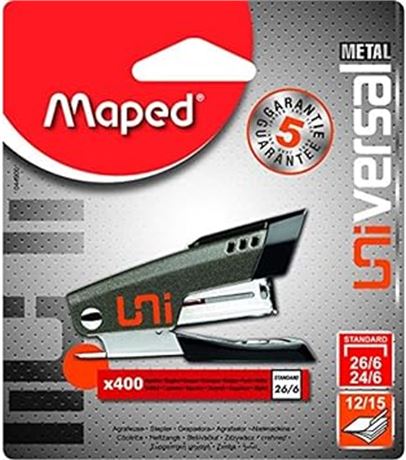 Maped Universal Metal Stapler including 400 staples (044900) (44900)