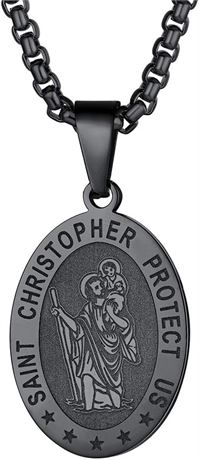 Supcare Rosary Necklace Catholic And Christian Symbols Crucifix Pendant Durable