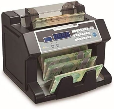 Royal Sovereign Electric Bill Counter | Back-Loading System Counts Both Paper