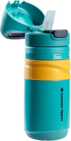 Tommee Tippee Superstar Insulated Flip Top Sport Sippy Straw Cup, 18m+, 11oz