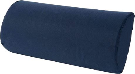 DMI Lumbar Roll Back Support Cushion Pillow, Half-Size, Navy
