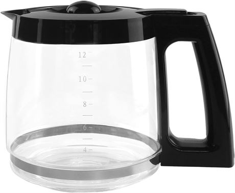 12-Cup Replacement Glass Carafe Pot Compatible with Ninja Coffee Brewer Maker