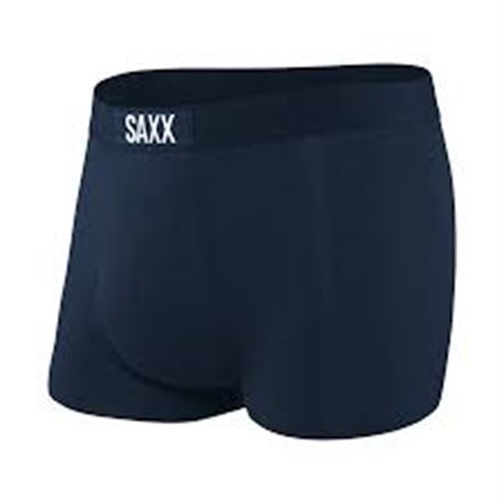 LRG - Saxx Underwear Men's Boxer Briefs ? Vibe Boxer Briefs, Navy