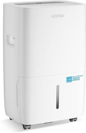 Waykar 80 Pints Energy Star Dehumidifier for Spaces up to 5000 Sq. Ft