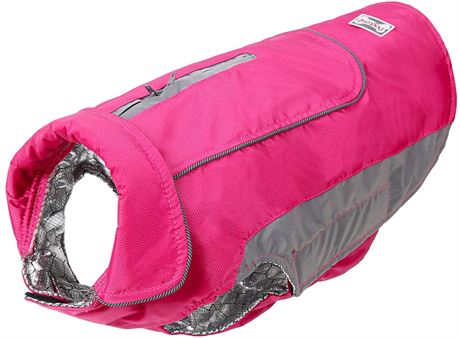 XS-RC GearPro Cotton Dog Jacket for Cold Winter Dog Coat, Rose Red