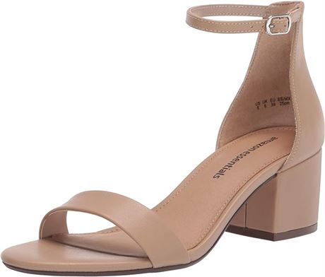 US:5.5, Amazon Essentials womens Nola Heeled Sandal